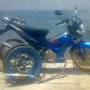 Jual satria FU 2011 hitam biru plat B DKI