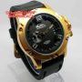 QUICKSILVER Leather Black-Gold