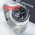 CASIO EDIFICE EF-565 Silver Black Dial