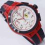 FERRARI Scuderia Orologi Line Black Red White Dial