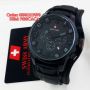 SWISS ARMY SA4121 (BLK) Black Leather