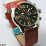 SWISS ARMY SA1161 SS (BRW) Brown Leather