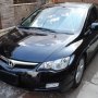 Jual Honda Civic 1.8 I-vtech Hitam M/T 2008