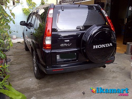 Honda CRV 2005 Hitam At tangan 1 - Mobil