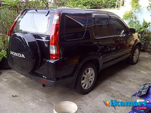 Honda CRV 2005 Hitam At tangan 1 - Mobil