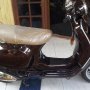 Jual Piaggio LX 125 thn 2013-2012 coklat 