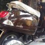 Jual Piaggio LX 125 thn 2013-2012 coklat 