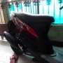 Jual YAMAHA MIO smile CW 2010 Merah Maroon Ex Cewe Plat D