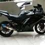 Jual Kawasaki Ninja 250 Th 2011 Black Modif Elegan