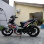 HONDA BLADE 2009 PUTIH MODIFIKASI