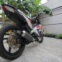 HONDA BLADE 2009 PUTIH MODIFIKASI