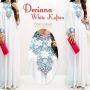 deviana white kaftan