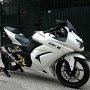 Jual Kawasaki Ninja Th 2010 bln 9 White Pearl (Special Order)