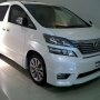 New vellfire 2.4l 2011