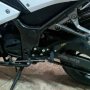 kawasaki ninja 250fi thn 2012 putih plat DKI