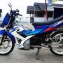 Satria FU 2007 biru putih plat DKI