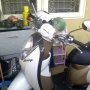 JUAL HONDA SCOOPY 2011 PUTIH COKLAT KM RENDAH