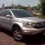 Honda CRV 2.4 a/t 2011 silver mulus km rendah