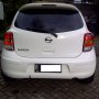 Jual Nissan March Putih A/T 2012 Terawat