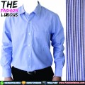 Kemeja Pria Formal Regular Fit - Blue Stripe