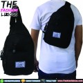 Tas Kasual Pria - Waistbag 408 Black