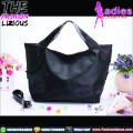 Tas Bahu Fashionable Wanita - Simply Black