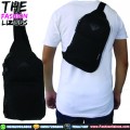 Tas Kasual Pria - Waistbag 1520 Simple Black