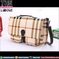 Tas Slempang Pria - Burberry Style Cream