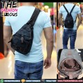 Tas Pria Import - Waistbag 857 Black