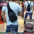 Tas Pria Import - Waistbag 858 Black