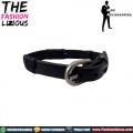 Aksesoris Pria - Gelang Leather Thread Black