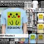 Tshirt 8Bit Pokemon & Pikachu