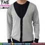 Cardigan Grey Black