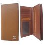 Dompet Pria Premium LV Long Brown