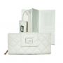 Dompet Wanita Pure White Rhombus