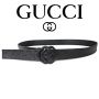 Ikat Pinggang Gucci Logo - Black