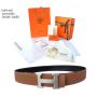 Ikat Pinggang Hermes Genuine Leather - Reverseable Brown