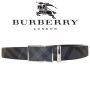 Ikat Pinggang Import - Burberry Rel Box Black