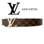 Ikat Pinggang Pria Louis Vuitton - Damier Brown