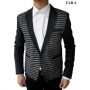 Jas Wool Zara 380 - Black Lined