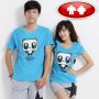 Kaos Couple - Happy Panda