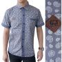 Kemeja Casual - Grey Batik