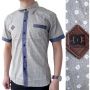 Kemeja DC Pattern - Grey 