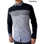 Kemeja Pria Topman 06 - Black Stripe