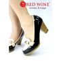 Sepatu Wanita Import - Red Wine PQ02