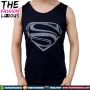 Singlet Superman Grey