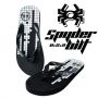 Sandal Pria Rubber Spyderbilt - Black & White