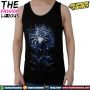 Kaos Singlet Superhero - Spiderman Black