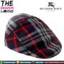 Topi Burberry Black Red