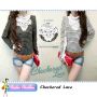 Baju Wanita Import - Kemeja Checkered Lace